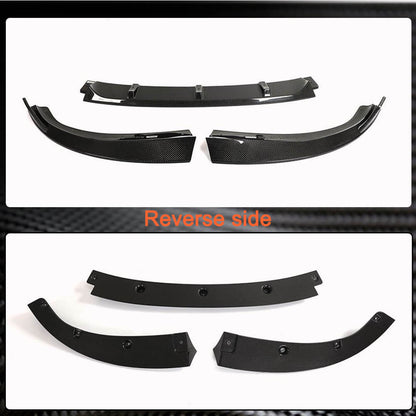 Front Bumper Lip V3 (for G26 M-Sport, Carbon) for BMW 4 Series G22/23/26 2020- - image 6