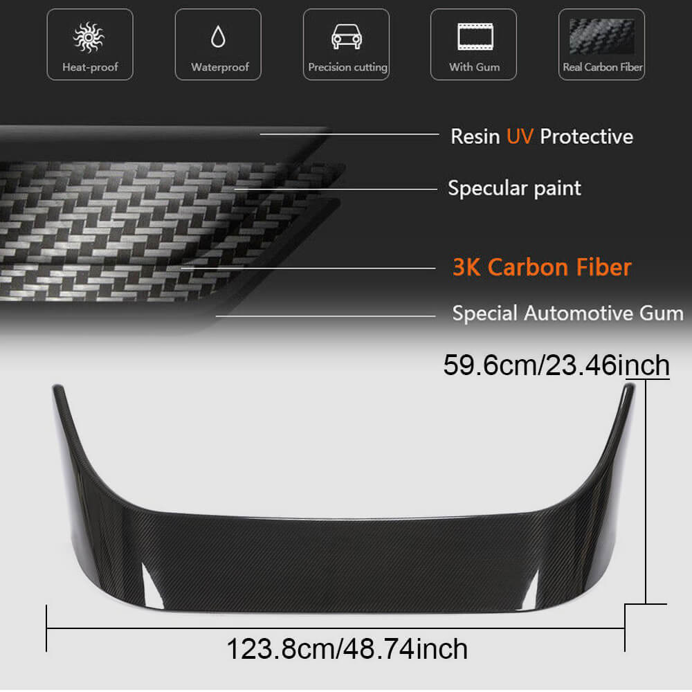 Spoiler V1 (Carbon) for Toyota Supra 2019- - image 6