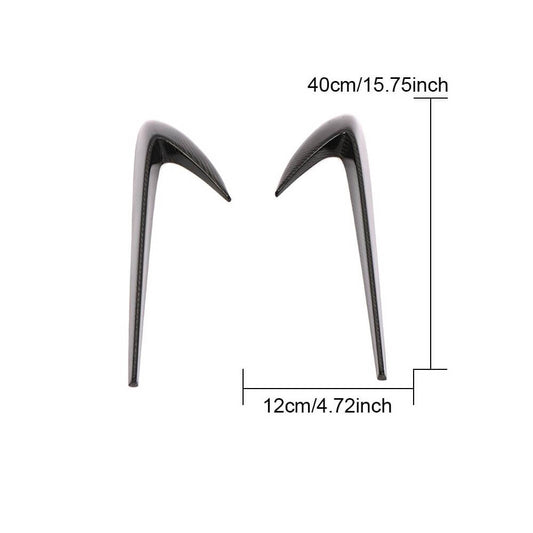 Carbon Front Fender Covers (for AMG-Line 2017-2019) for Mercedes E-class coupe C238 2016-2024 - image 2