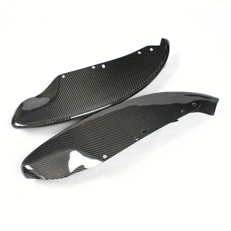 Front Bumper Splitters Carbon Fiber (for E82 M-Sport) for BMW 1 series E81/82/87/88 2004-2011 - image 6