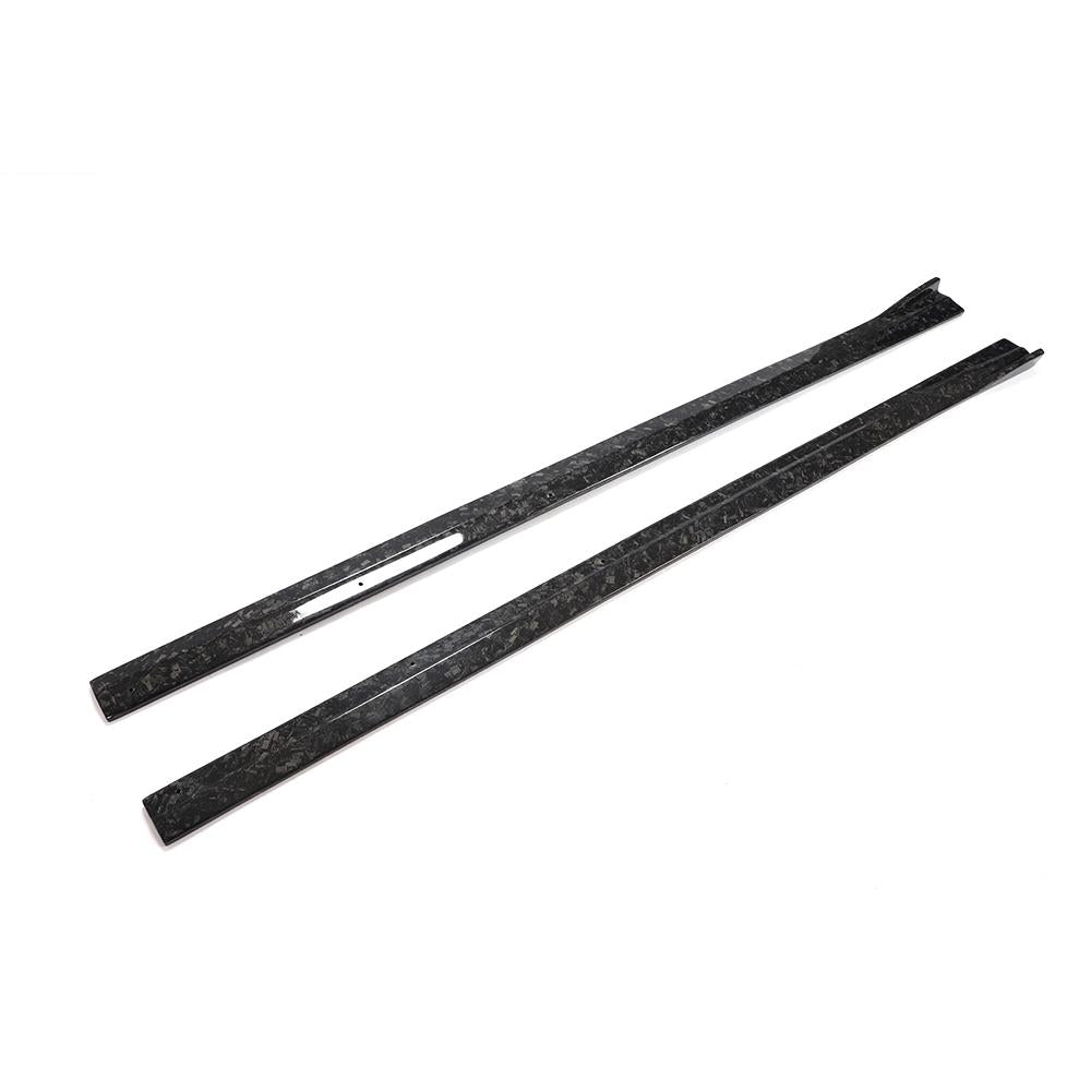 Side Skirt Extensions V2 (for F87, Carbon) for BMW 2 Series F22/23 2014-2021 - image 6