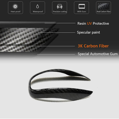 Gear shift knob cover (Dry Carbon) for Alfa Romeo Giulia 2016-2022 - image 6