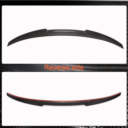 Rear Trunk Spoiler Carbon Fiber V2 (for G26) for BMW I4 (G26) 2022- - image 6