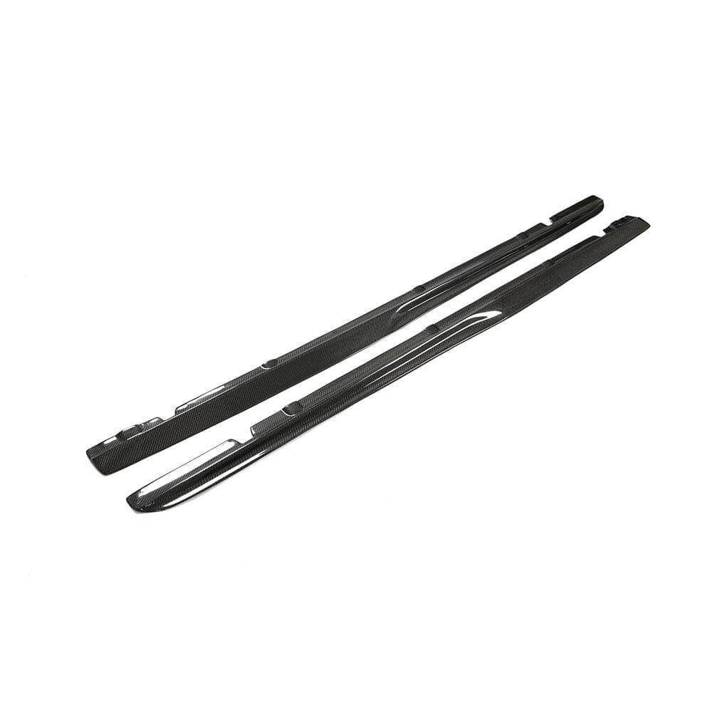 Side sills V4 (for C43/C63 AMG 2015-2019, Carbon) for Mercedes C-class W205 2014-2021 - image 6