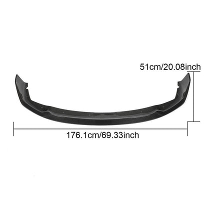 Front Bumper Lip Carbon Fiber (M-Sport) for BMW 1 series F40 2019-2024 - image 6