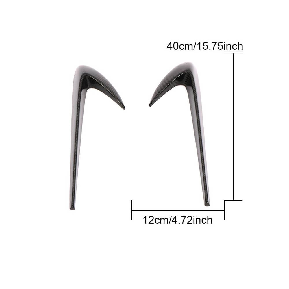 Carbon Front Fender Covers (for AMG-Line 2017-2019) for Mercedes E-class coupe C238 2016-2024 - image 3