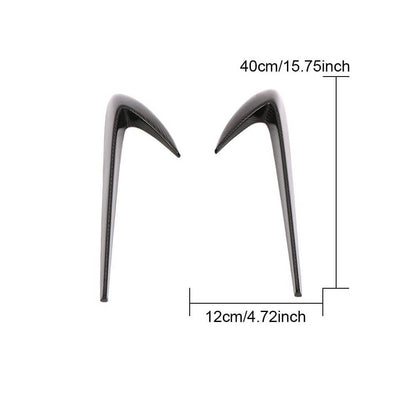 Carbon Front Fender Covers (for AMG-Line 2017-2019) for Mercedes E-class coupe C238 2016-2024 - image 3