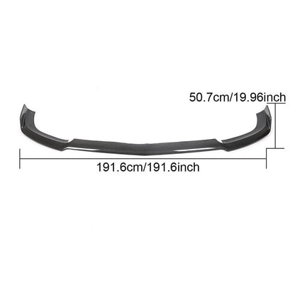 Front Bumper Lip Spoiler (for GT43/GT50/GT53 2018-2022, Carbon) for Mercedes AMG GT 4 X290 2018- - image 6