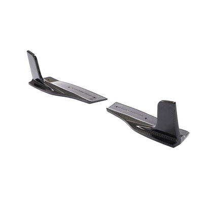 Rear Bumper Extensions Flap (for S-Line 2016-2020, Carbon) for Audi A5 2016-2025 - image 6