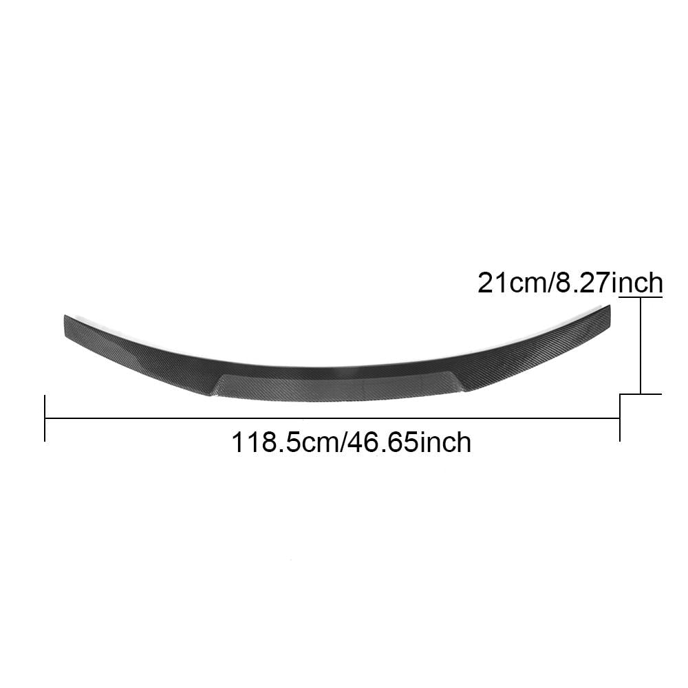 Rear Trunk Spoiler Carbon Fiber V1 (Coupe) for BMW 3 series E-90/91/92/93 2005-2011 - image 6