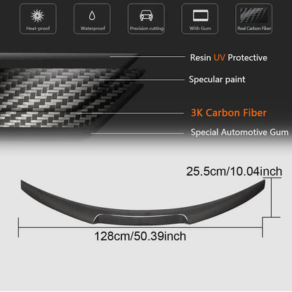 Spoiler V6 (Carbon) for Alfa Romeo Giulia 2016-2022 - image 6