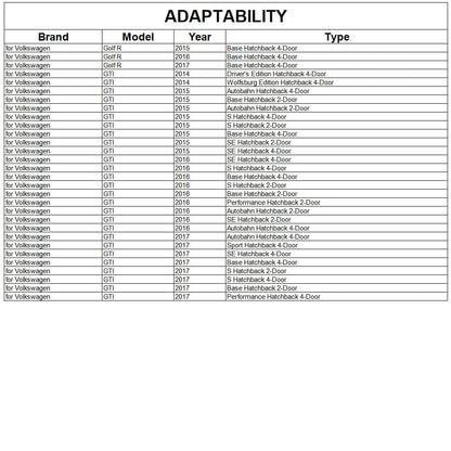 Spoiler V2 (for GTI/R HB, Carbon) for Volkswagen Golf 7/E-Golf 2012-2020 - image 6
