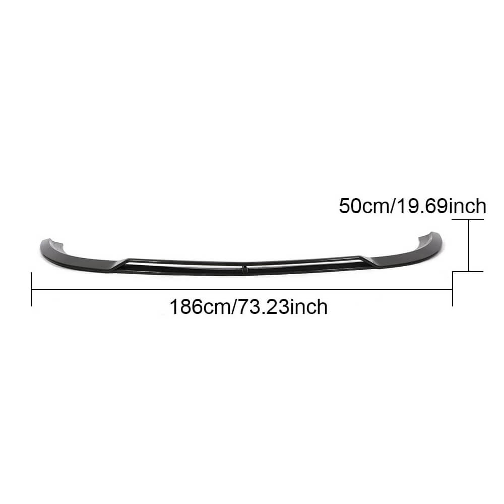 Front Bumper Lip Spoiler (2014-2019, Carbon) for Mercedes Vito/V-class W447 2014- - image 6