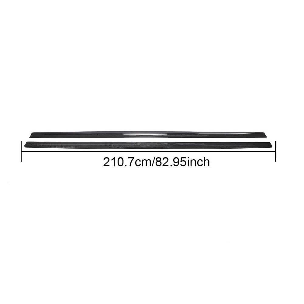 Side skirts Carbon (for RS6 Avant 2013-2016) for Audi A6 C7 2011-2017 - image 6