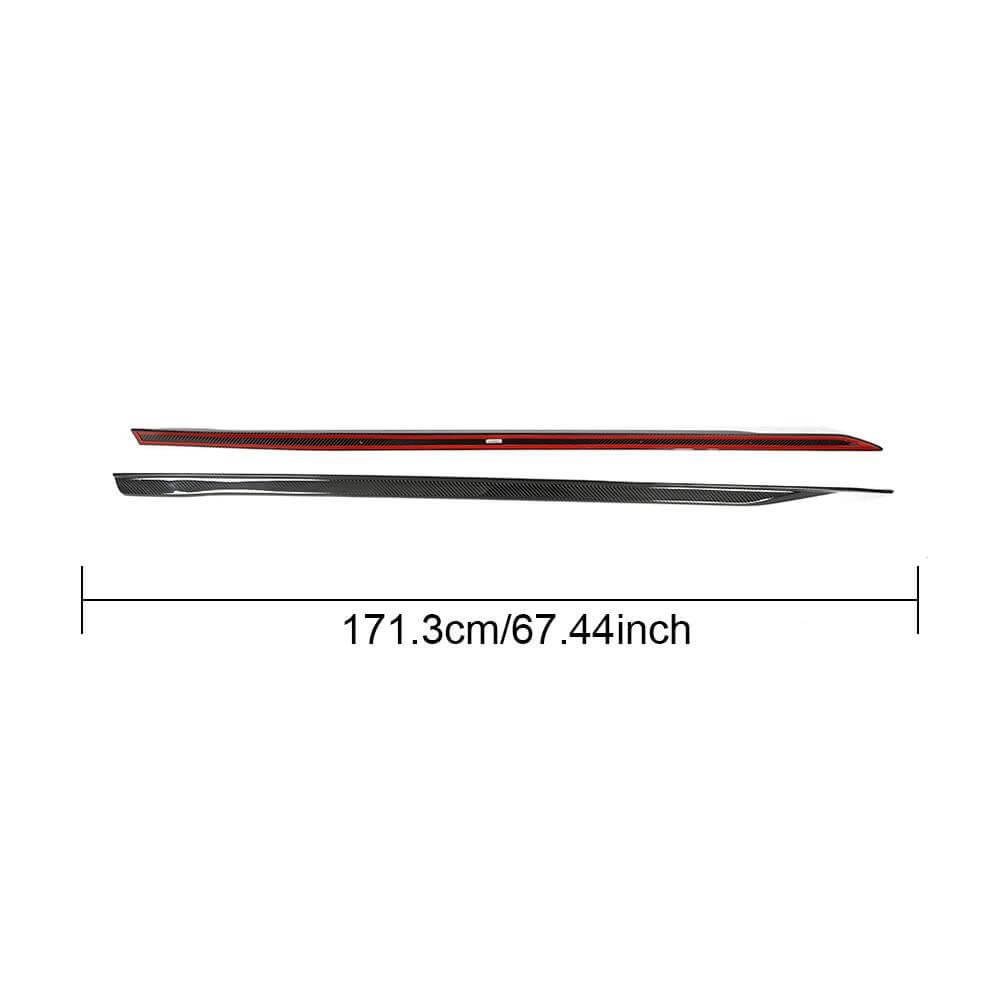 Side Skirt Extensions (for M-Sport, Carbon) for BMW 5/i5 Series G60/G60E/G61 2023- - image 6