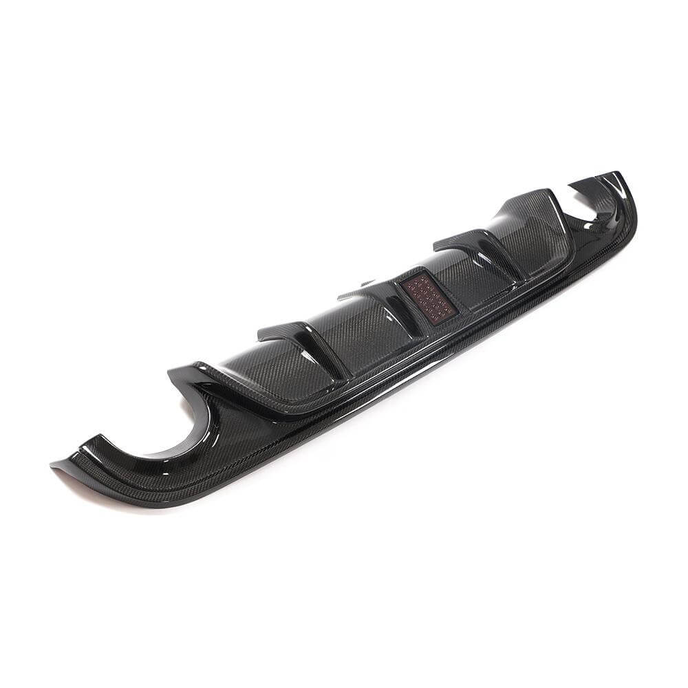 Rear Bumper Diffuser V4 (for Q50 Base/Sport 2014-2017, Carbon) for Infiniti Q50/Q60 2013-2024 - image 6