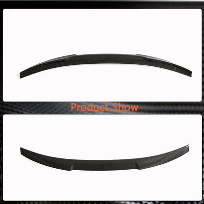 Rear Trunk Spoiler Carbon Fiber V2 for Audi A6 C8 2018- - image 6