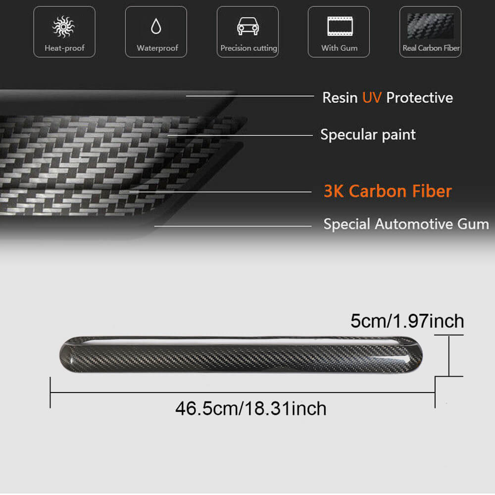 Rear fenders (for 2004-2018, Carbon) for Mercedes G class W463 1990-2018 - image 6