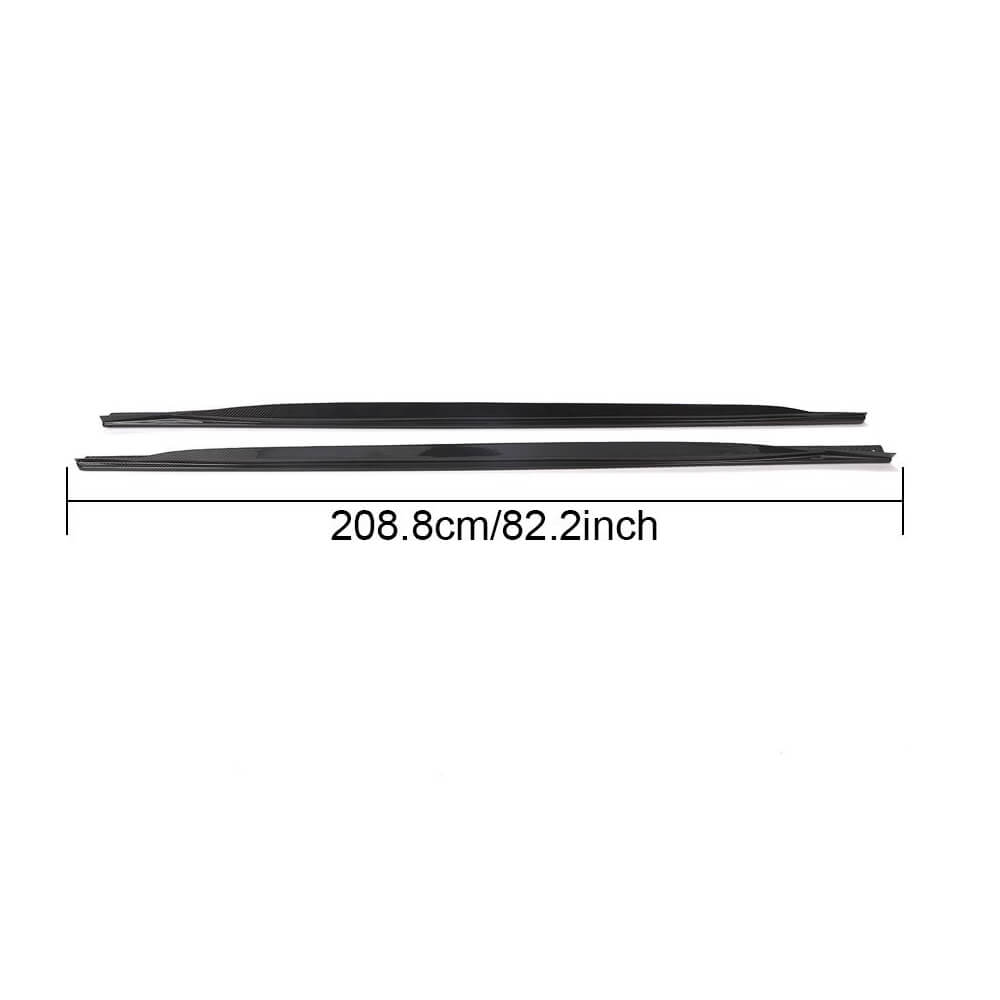 Side Skirt Extensions V1 (for G22/G23 M-Sport, Carbon) for BMW 4 Series G22/23/26 2020- - image 6