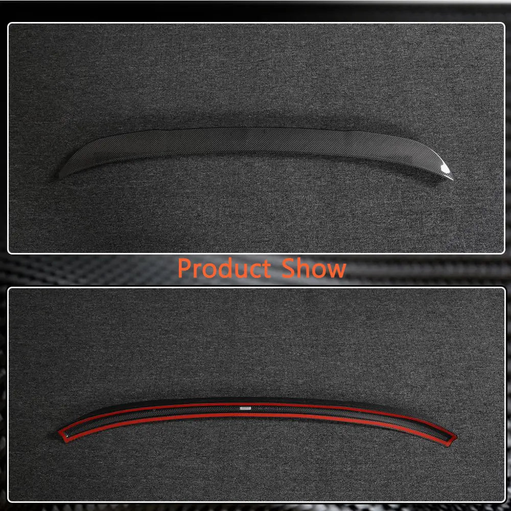 Rear Trunk Spoiler Carbon Fiber (2023+) for BMW X4 G02 2018- - image 6