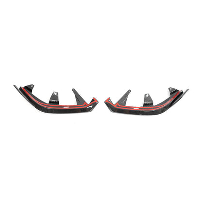 Front Bumper Lip (for M-Sport, Carbon) for BMW 5/i5 Series G60/G60E/G61 2023- - image 6