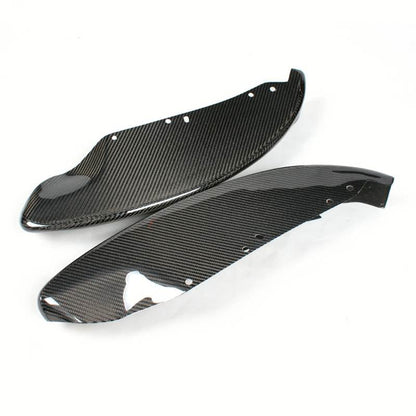 Front Bumper Flap Extensions (for E82/E88 M-Sport, Carbon) for BMW 1 Series E81/82/87/88 2004-2011 - image 6