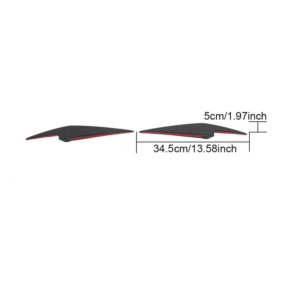 Covers on the front bumper (2014-2015, Carbon) for Ferrari 458 Italia - image 6