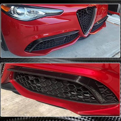 Fog Light Covers (for Sport, Carbon) for Alfa Romeo Giulia 2016-2022 - image 6