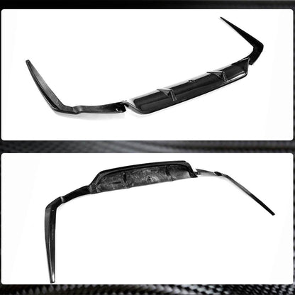 Rear Bumper Diffuser V6 (for M-Sport/M5 F90, Carbon) for BMW 5 Series G30/G31 2017-2023 - image 6