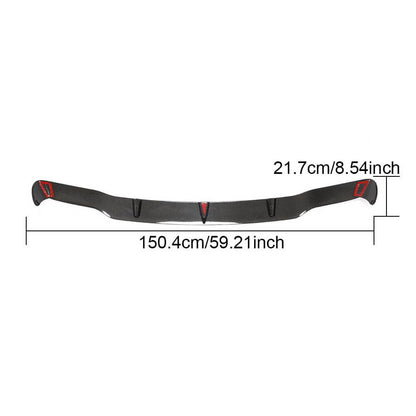 Rear bumper diffuser (for AMG-Line 2020-2023, Carbon) for Mercedes E-class W213 2016-2023 - image 6