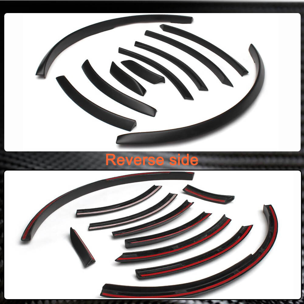 Wheel Arch Fender Flares Glossy Black PU for Audi Q7 2005-2015 - image 6