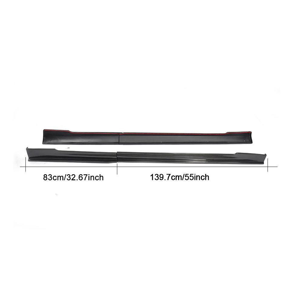 Side Skirts Carbon Fiber V2 (2014-2020) for Tesla Model S - image 6