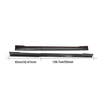 Side Skirts Carbon Fiber V2 (2014-2020) for Tesla Model S - image 6