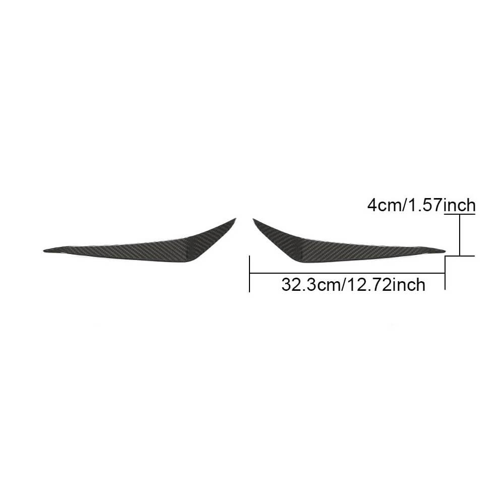 Front bumper lip (Carbon) for Porsche Boxster/Cayman 982 (718) 2016- - image 6