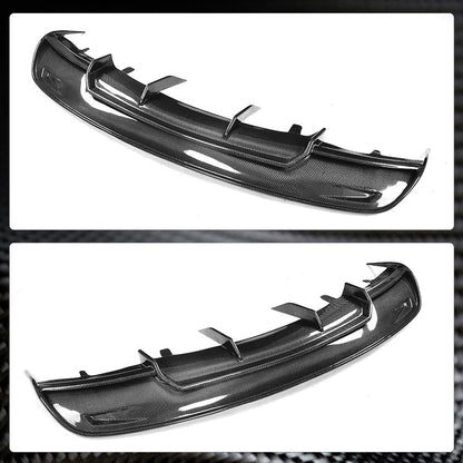 Rear Bumper Diffuser Carbon Fiber V1 for Tesla Model S - image 6