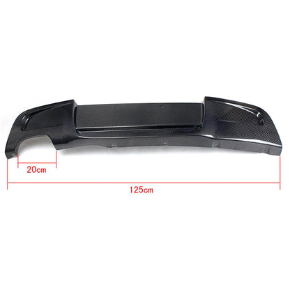 Rear Bumper Diffuser V2 for E87 M-Sport, Carbon for BMW 1 Series E81/E82/E87/E88 2004-2011 - image 6