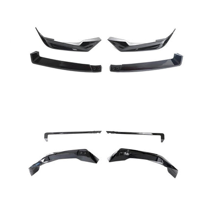 Front Lip Spoiler Paradigm V-5 (2023-, Gloss Black) for BMW X5 G05 2019- - image 6