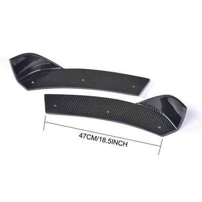 Front Bumper Flap Extensions (for M-Sport, Carbon) for BMW 4 Series F-32 2012-2020 - image 6