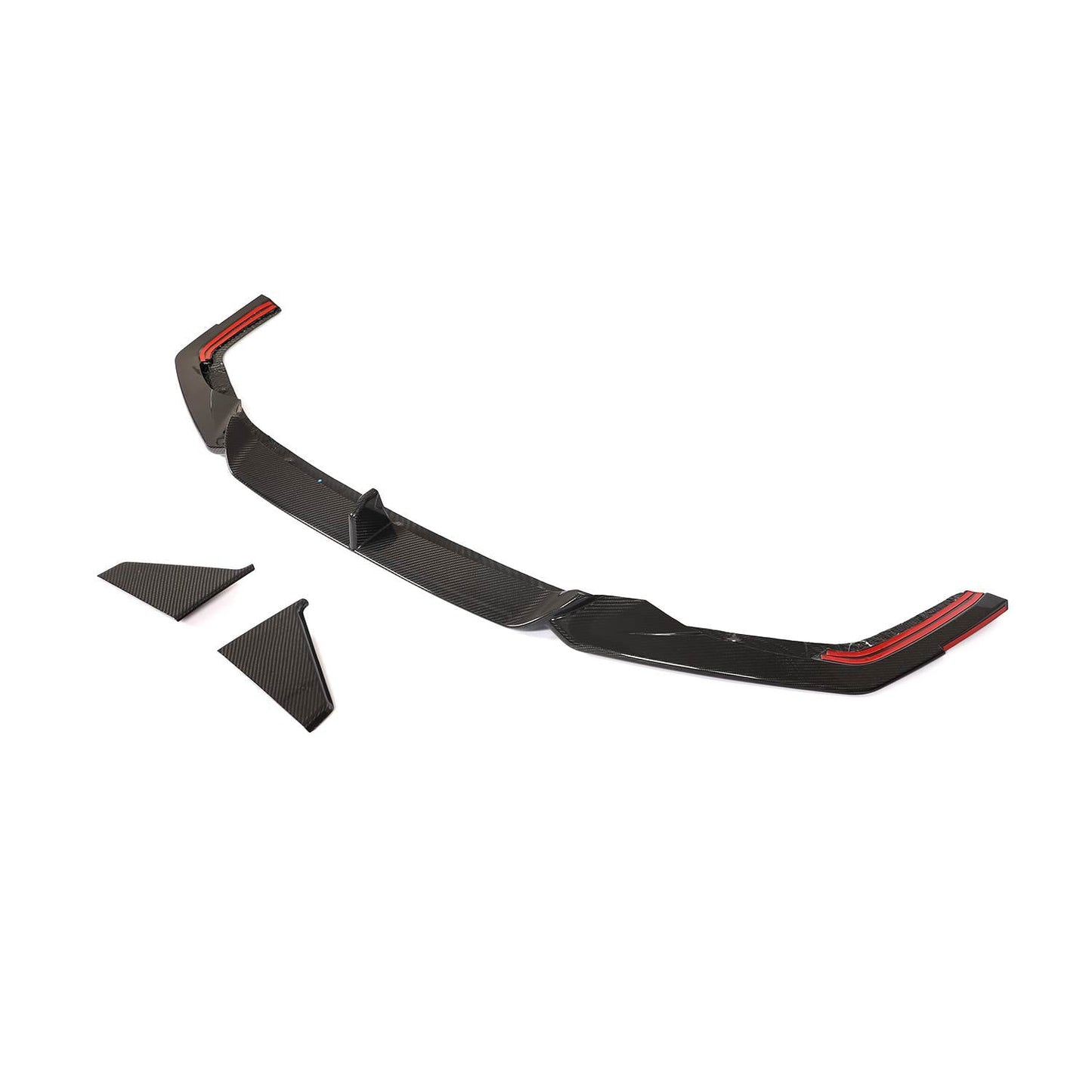 Front Bumper Lip V2 (for RS7, Dry Carbon) for Audi A7 2018- - image 6