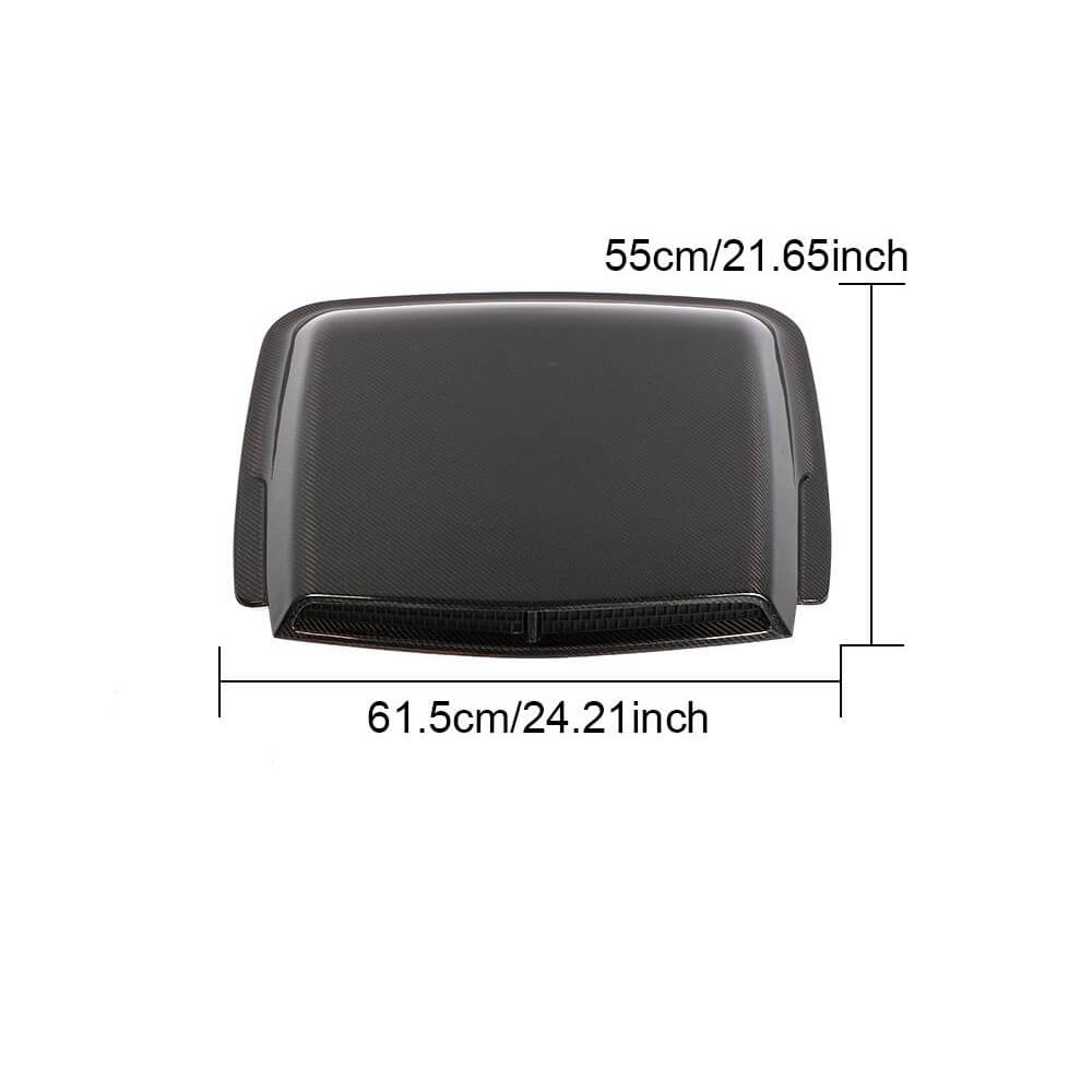 Cover on the hood (2015-2019, Carbon) for Dodge Challenger 2008-2023 - image 6