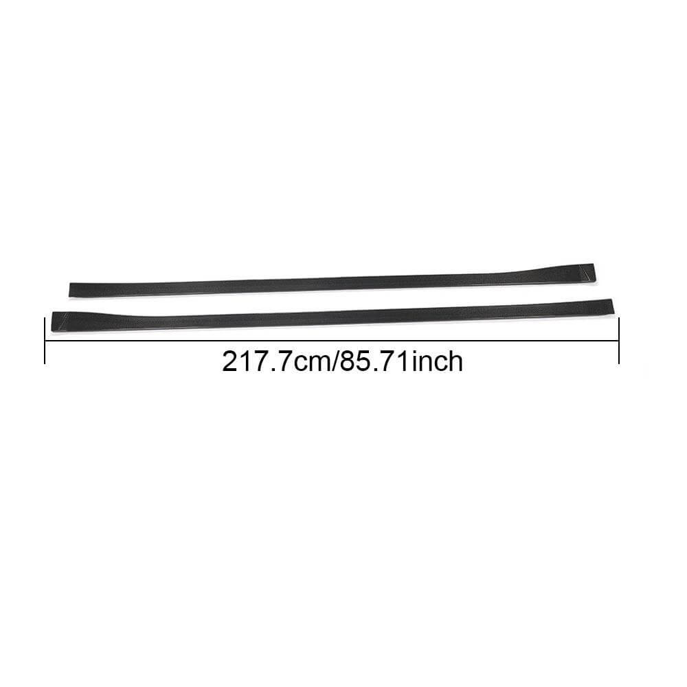 Side Skirts (for short wheelbase, Carbon) for Volkswagen T6 2015-2024 - image 6