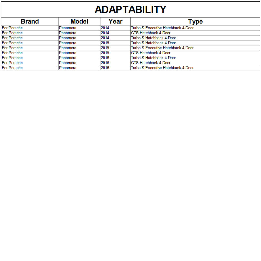 Front Bumper Lip V1 (for Turbo/Turbo S/GTS) for Porsche Panamera 2009-2016 - image 6