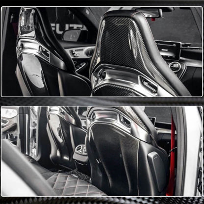 Dry Carbon Seat Covers for Mercedes CLA C117 2013-2019 - image 6