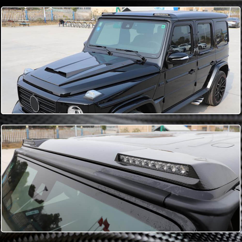 Visor AMG-Design (Carbon) for Mercedes G class W463 2018-2024 - image 6