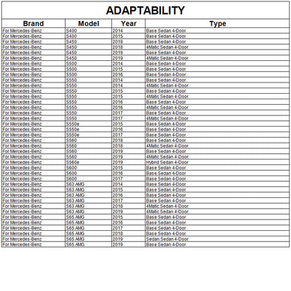 Spoiler V5 (Carbon) for Mercedes S-сlass W222 2013-2020 - image 6