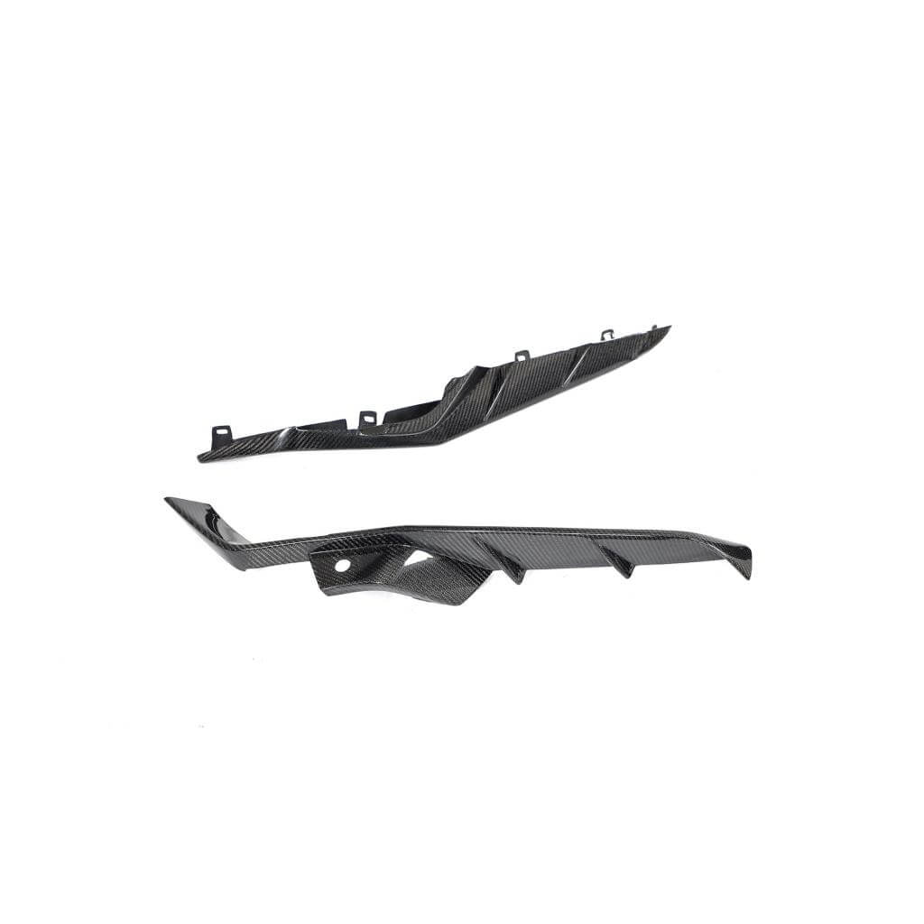 Covers on the front bumper (for Z06, 2020-2024, Carbon) for Chevrolet Corvette C8 2019- - image 6