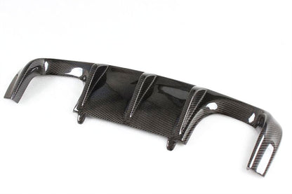 Rear Bumper Diffuser Carbon Fiber V5 (for E92/E93 M3) for BMW 3 series E-90/91/92/93 2005-2011 - image 6