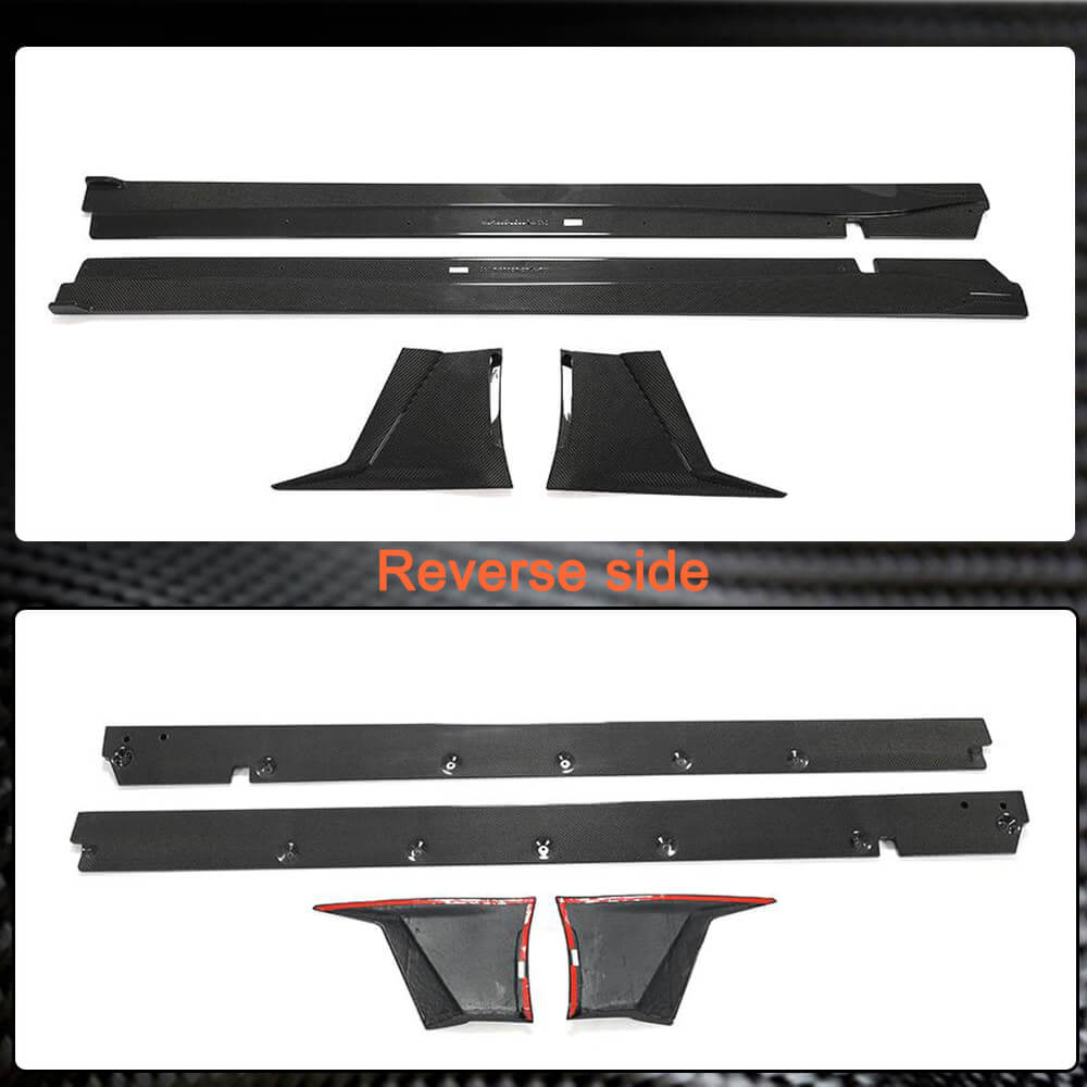 Side Skirts V2 (Carbon) for Subaru BRZ 2021- - image 6