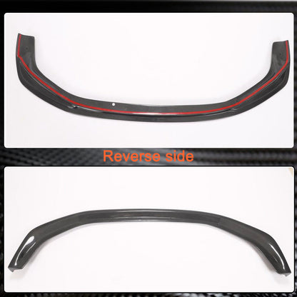 Front Bumper Lip Spoiler (for F-Sport 2013-2016, Carbon) for Lexus IS 2013- - image 6