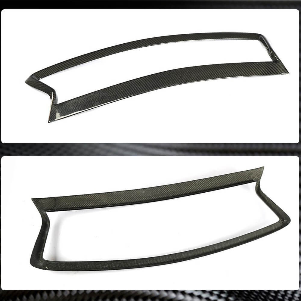 Front Grille Surround Trim (for Q50 2018-2022, Carbon) for Infiniti Q50/Q60 2013-2024 - image 6